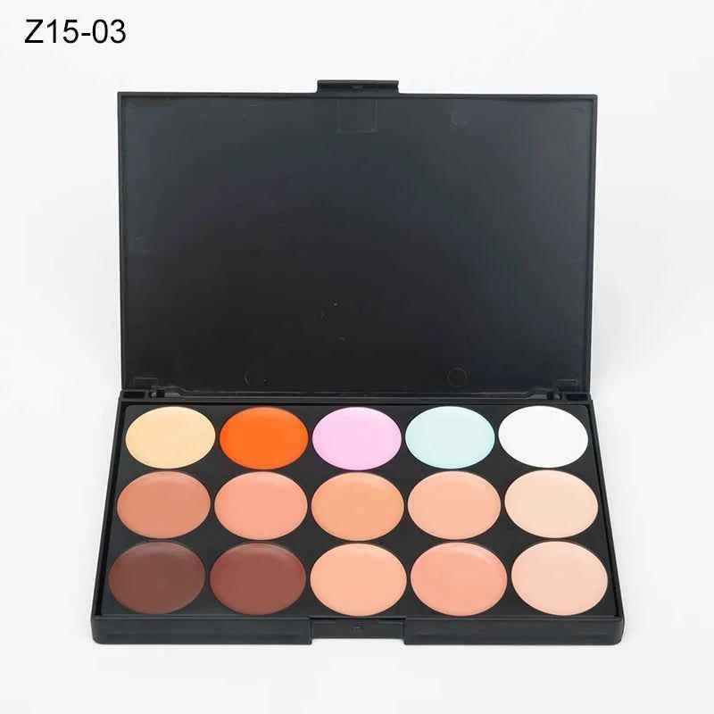 Correcteur de Visage Professionnel – Palette de 15 Teintes pour un Teint Parfait - SKINOVA