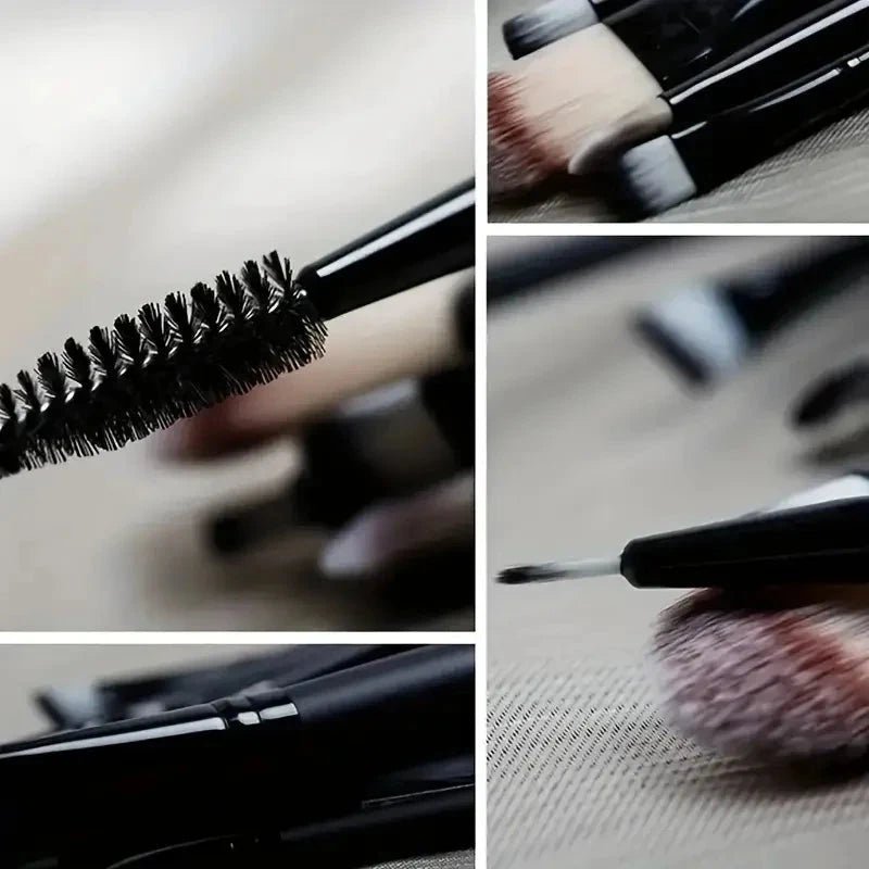 Ensemble de 20 Pinceaux de Maquillage Professionnels pour un Fini Parfait - SKINOVA